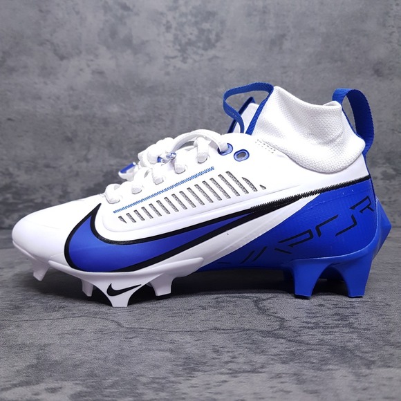NIKE Vapor Edge Pro 360 2‎ TB Football Cleats Mens 4 Womens 5.5 White Blue Nby